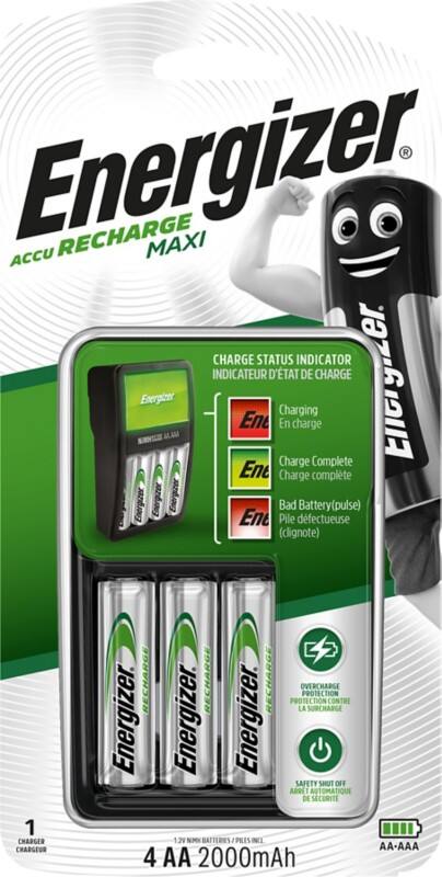 Energizer Batterieladegerät Batterieladegerät Maxi