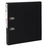 Exacompta PremTouch Ordner A4 Maxi 50 mm Schwarz 2 Ringe Pappkarton, PP (Polypropylen) Hochformat