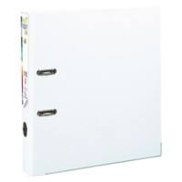 Exacompta PremTouch Ordner A4 Maxi 50 mm Weiß 2 Ringe Pappkarton, PP (Polypropylen) Glatt Hochformat