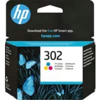 HP 302 Original Tintenpatrone F6U65AE Cyan, magenta, gelb