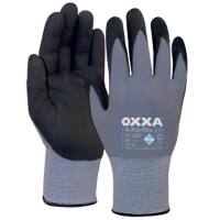 Oxxa Handschuhe X-Pro-Flex Air Polyurethan Größe L Schwarz, Grau 2 Stück