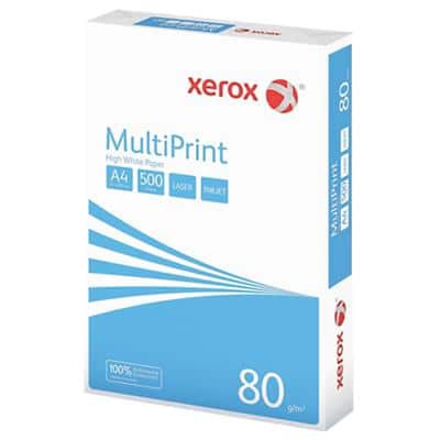 Xerox Multiprint A4 Druckerpapier Weiß 80 g/m² Glatt 500 Blatt