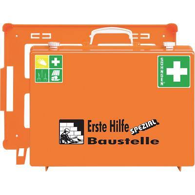 SÖHNGEN Erste Hilfe Koffer Mit CD Baustelle 40 x 30 cm
