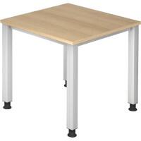 Hammerbacher Schreibtisch Q Serie Eiche 800 x 685 mm VQS08/E