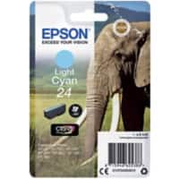 Epson 24 Original Tintenpatrone C13T24254012 Hell Cyan