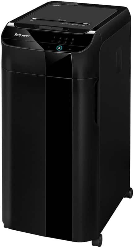 Fellowes Automatische Zufuhr AutoMax 350C Aktenvernichter 350 Blatt Partikelschnitt Sicherheitsstufe P-4 68 L