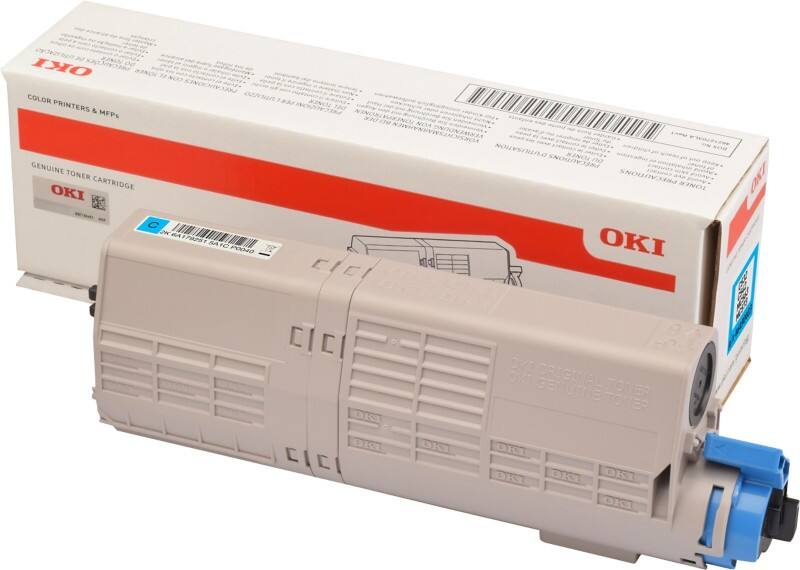 OKI Original Tonerkartusche C532/MC573 46490403 Cyan