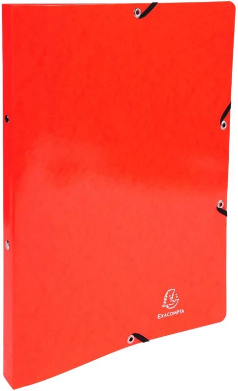 Exacompta Ringbuch A4 Manilakarton 2 Ringe 15 mm Rot