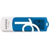 Philips USB-Stick Vivid Swivel 16 GB Blau, Weiß
