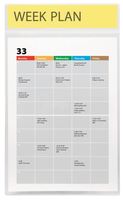 Djois Klarsichthülle A4 Transparent PP (Polypropylen) 120 Mikron 10 Stück