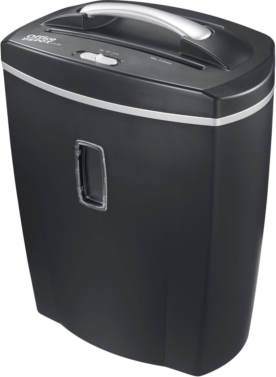 Office Depot Aktenvernichter CC-8S Partikelschnitt Sicherheitsstufe P-4 8 Blatt