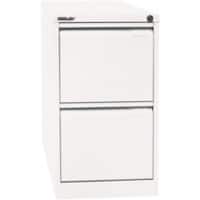 Bisley Hängeregistraturschrank 3623696 2 Schübe Verkehrsweiß 413 x 622 x 711 mm