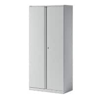 Bisley Flügeltürenschrank 4 Fachböden Essentials Verkehrsweiß 914 x 470 x 1.970 mm