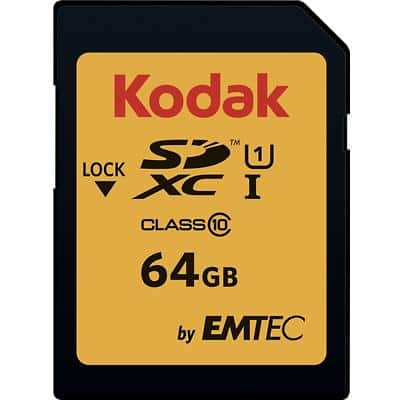 Kodak SDHC Flash-Speicherkarte UHS-I U1 64 GB